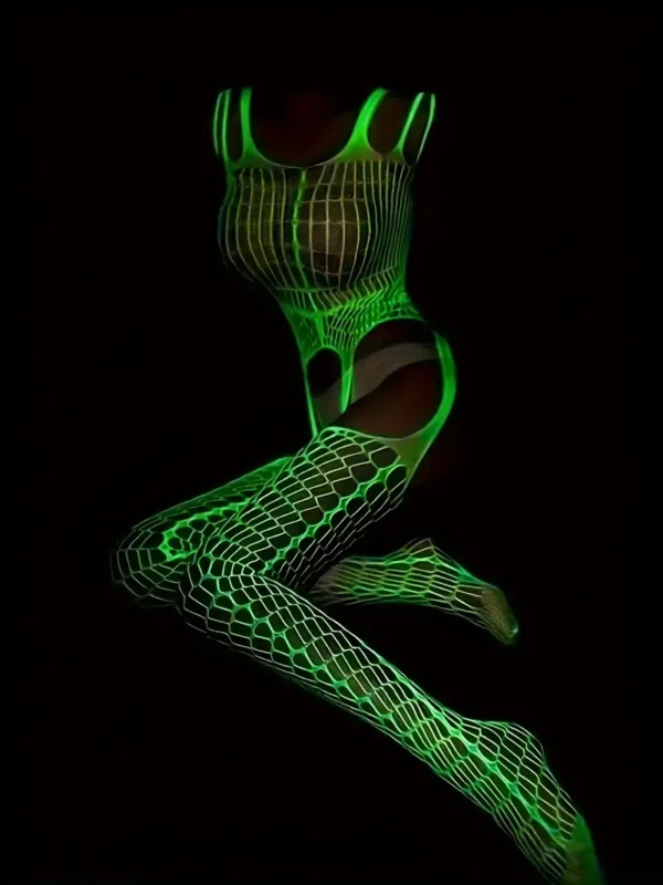 Fishnet Luminous Bodystocking