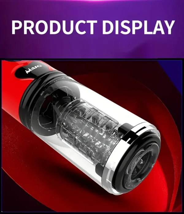 Powerful self-pumping masturbation cups for maximum pleasure