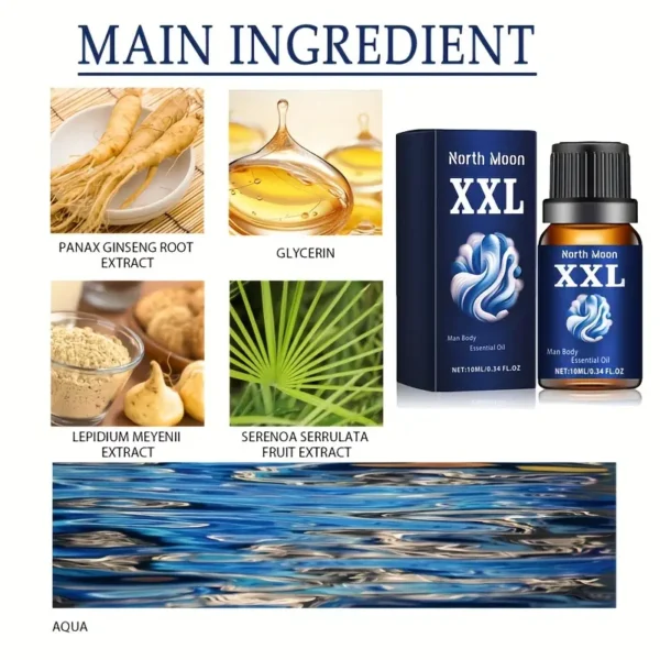 Body Energizing Treatment Oil, Men's Adult Aphrodisiac Oil