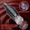 Automatic Sucking Heated Male Masturbator