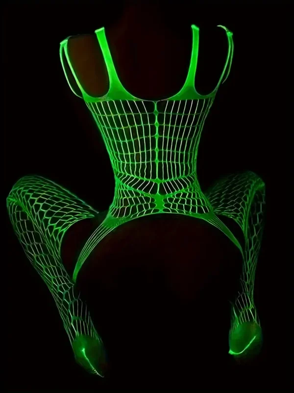 Fishnet Luminous Bodystocking