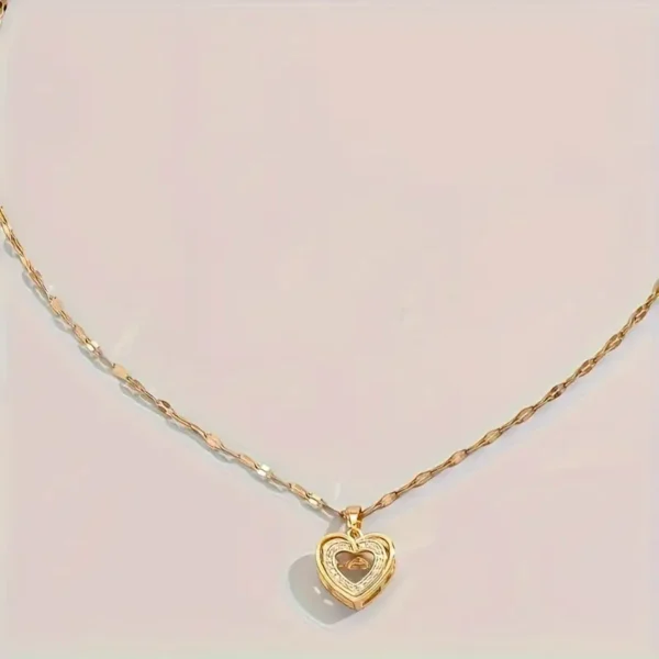 18k Gold-Plated Elegant Heart