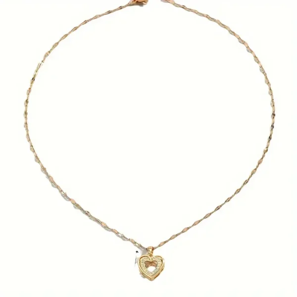 18k Gold-Plated Elegant Heart