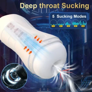 Vacuum Sucking Penis Blowjob