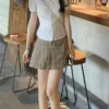 Preppy Style Solid Color Button Up Shirt