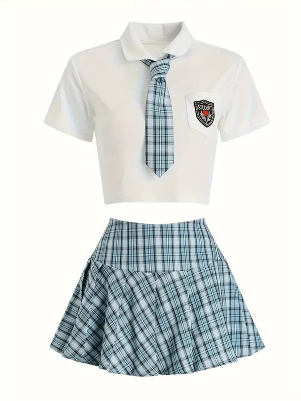 Naughty Student Character College Style Design Cosplay Costume