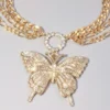 Silver-Plated Butterfly Anklet
