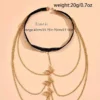 Elastic Multi-Layer Butterfly Thigh Chain