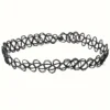 6pcs Stretch Velvet Choker Necklace Set