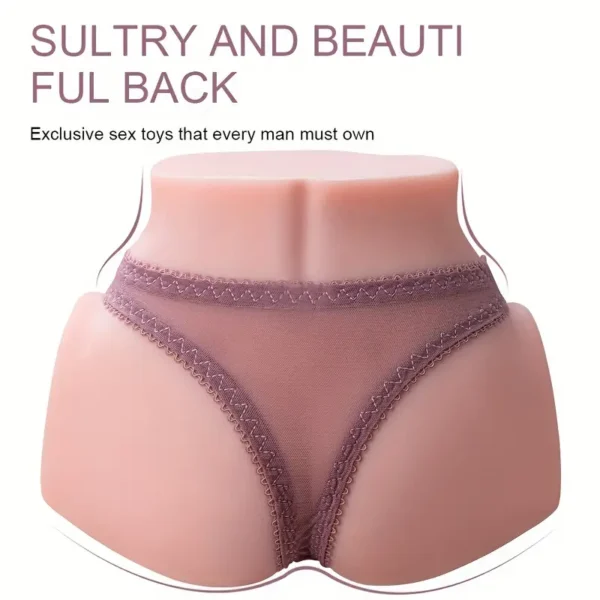 5LB Realistic Black Sex Doll Pussy Ass