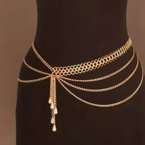 Multi-Layered Boho Waist Chain Belt