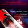 Powerful self-pumping masturbation cups for maximum pleasure