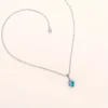 Luxurious Teardrop Aquamarine Gemstone Pendant