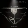 Rhinestone Body Chain, Sexy Tassel Thong