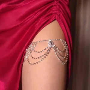 Elegant Multi-Layer Stretch Elastic Thigh Chain