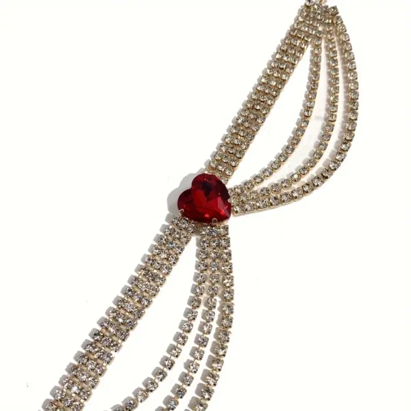 Full Rhinestone Ladies Foot Anklet