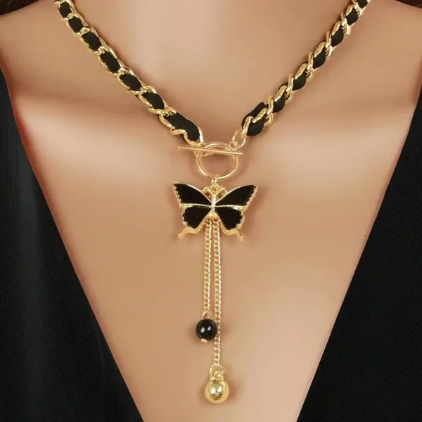 Delicate Tassel Choker Necklace