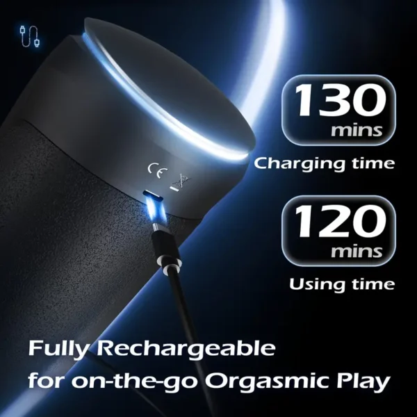 Rechargeable TPE Male Versatile Sex Toys