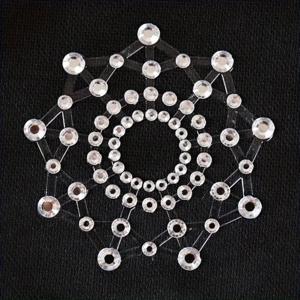 Snowflake Design Nipple Covers