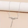Women's Sexy Rhinestone Spider Accent Body Chain