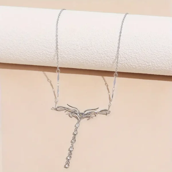 Women's Sexy Rhinestone Spider Accent Body Chain