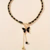 Delicate Tassel Choker Necklace