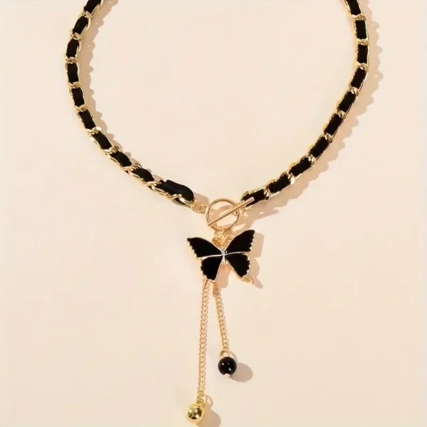 Delicate Tassel Choker Necklace