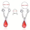 Sexy Teardrop Non-Piercing Nipple Rings For Women