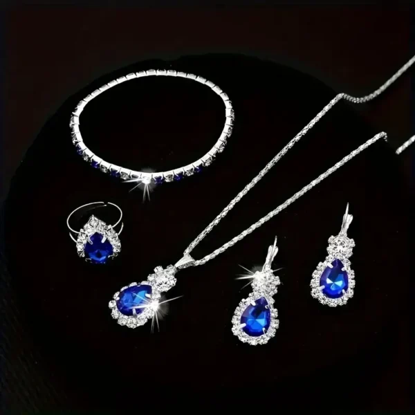 Elegant 5-Piece Women's Fashion Jewelry Set