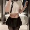 Naughty Preppy Style Cosplay Costume