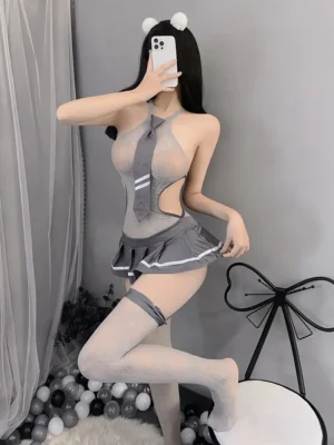 Sheer Mesh Dress for Women