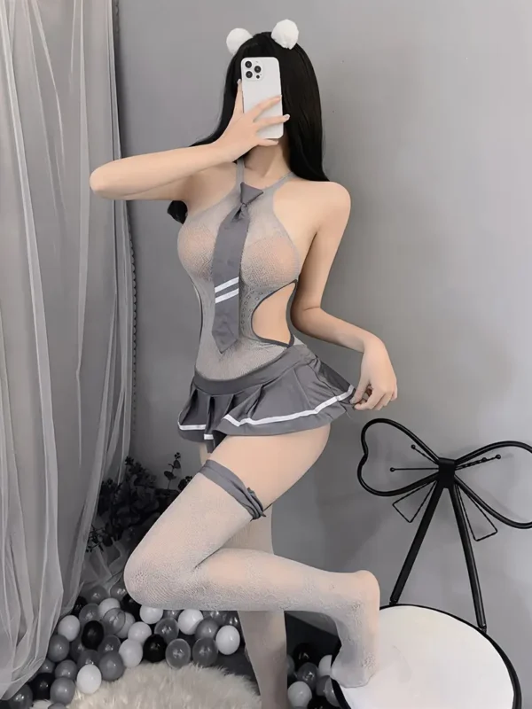 Sheer Mesh Dress for Women