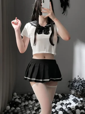 Bow Tie Cute Uniform