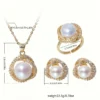 Elegant 4pcs Jewelry Set for Women