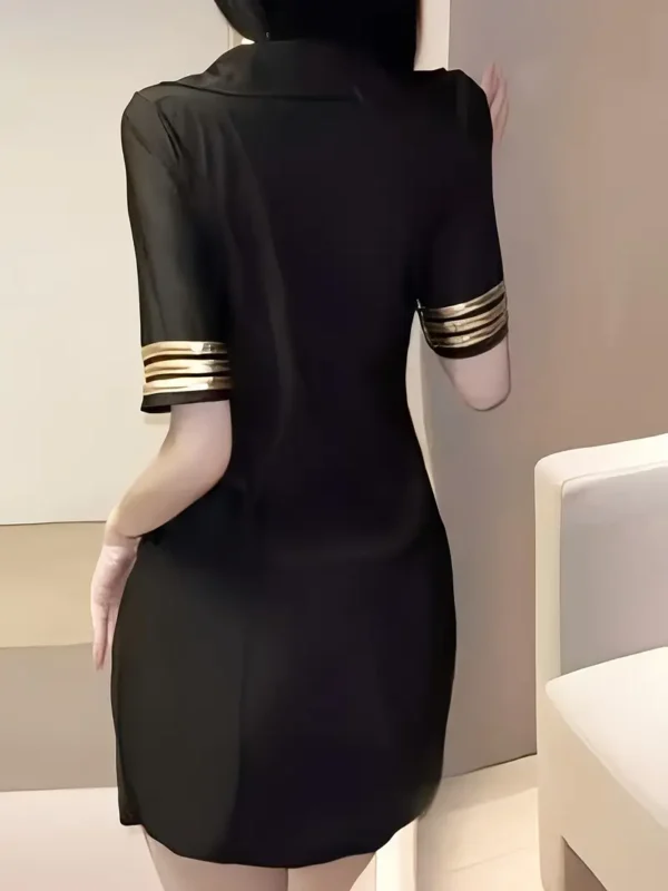 Sexy Airline Uniform Adult Female Cosplay Set
