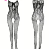 4pcs Women's Plus Sexy Lingerie Bodystockings