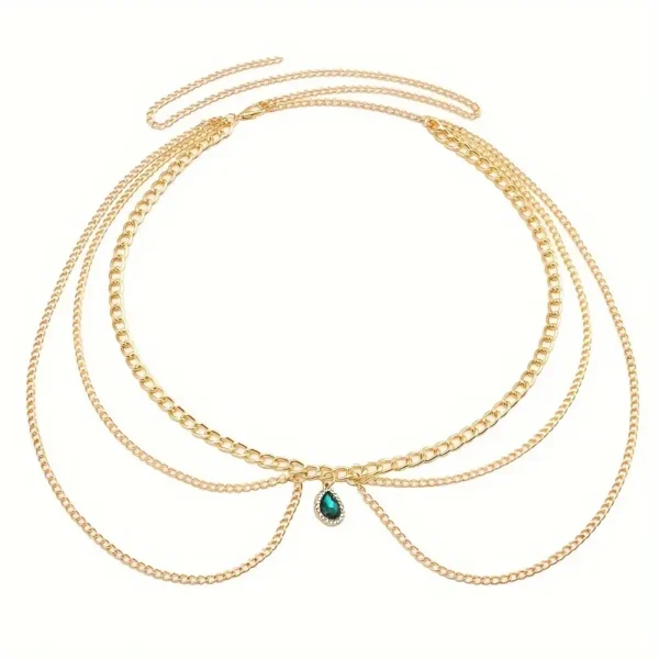 Chic Multi-Layer Metal Body Chain