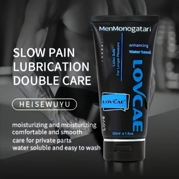 Long-Lasting Water-Based Lubricant for Men, Women, and Couples