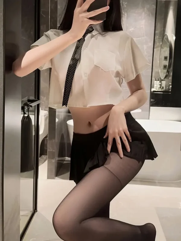 Naughty Preppy Style Cosplay Costume