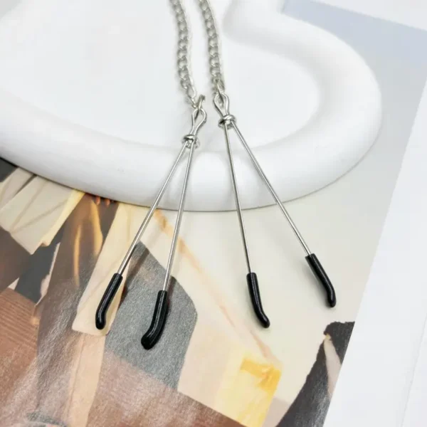 Stainless Steel Chain Breast Clips