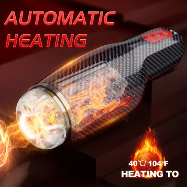 Automatic Sucking Heated Male Masturbator