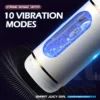Penis Endurance Exerciser Ten Frequency Electric Masturbator